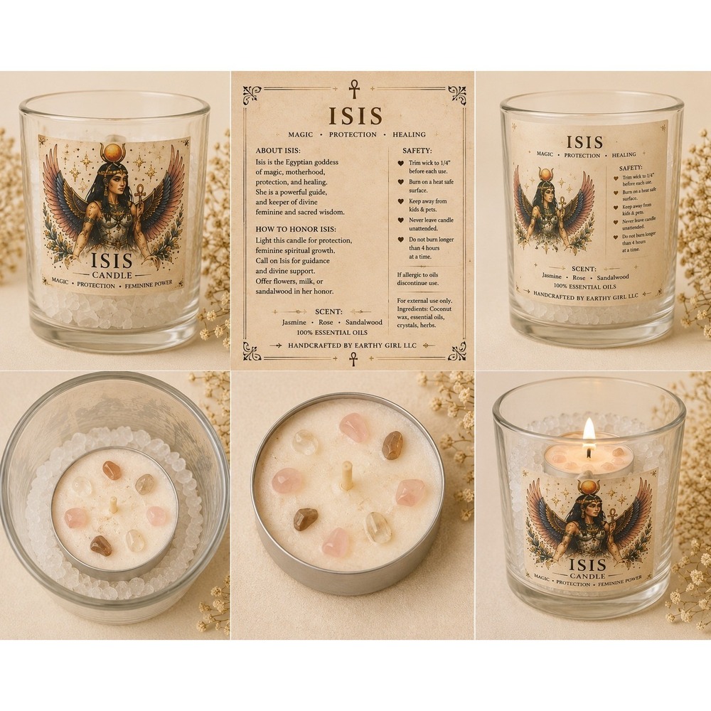 Isis Tea Light Candle Set